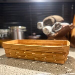 Longaberger bread basket 13.5” 1997